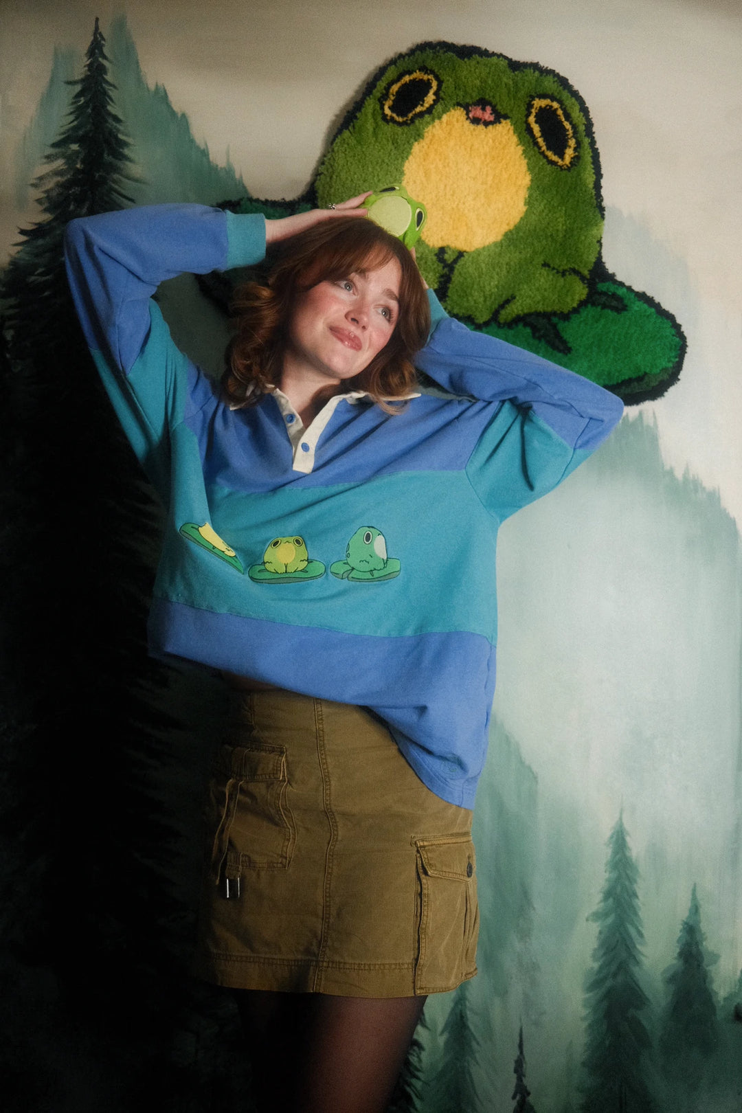 Top Frog Rugby (Light Blue)