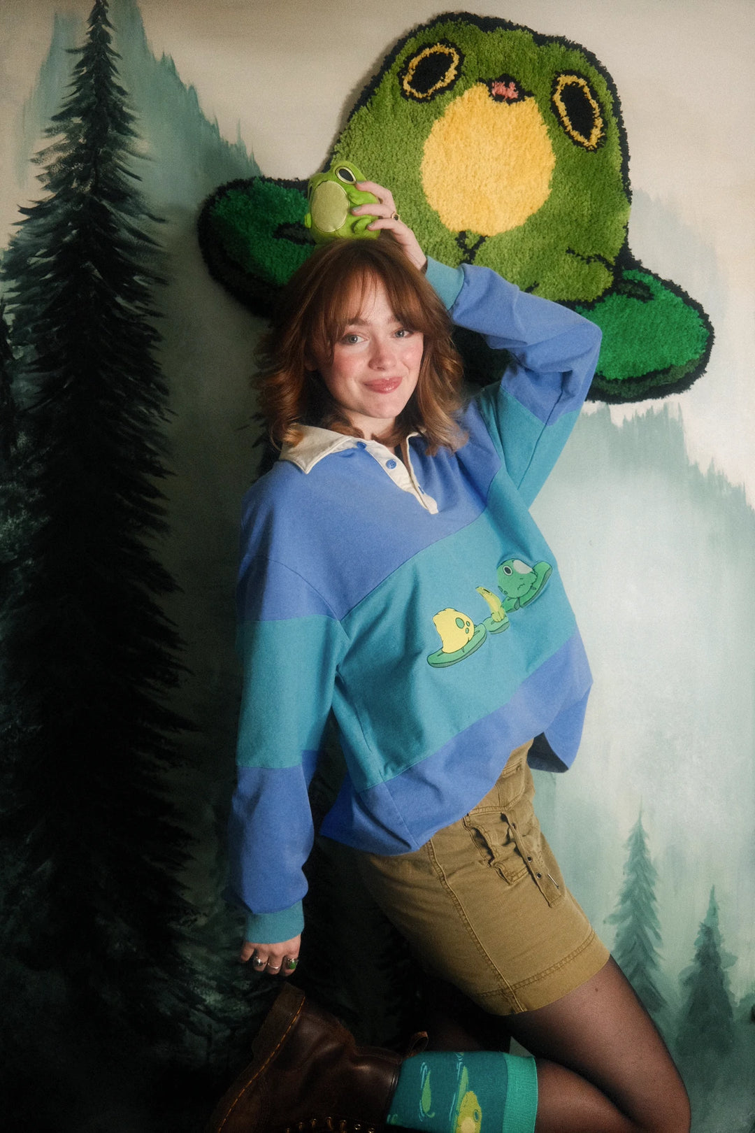 Top Frog Rugby (Light Blue)