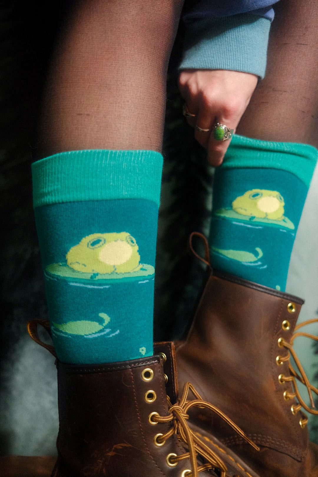 Top Frog Socks