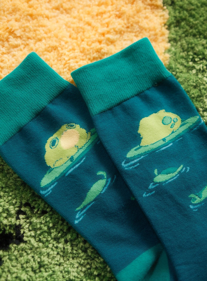 Top Frog Socks