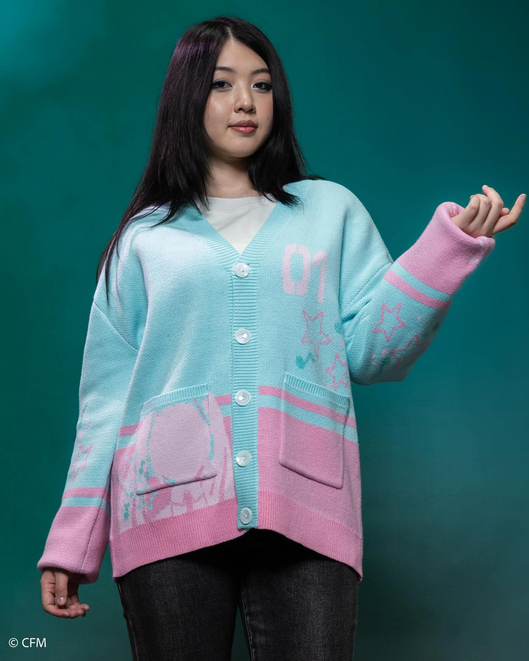 Vocal Synthesizer Cardigan [PRE-APPROVAL]