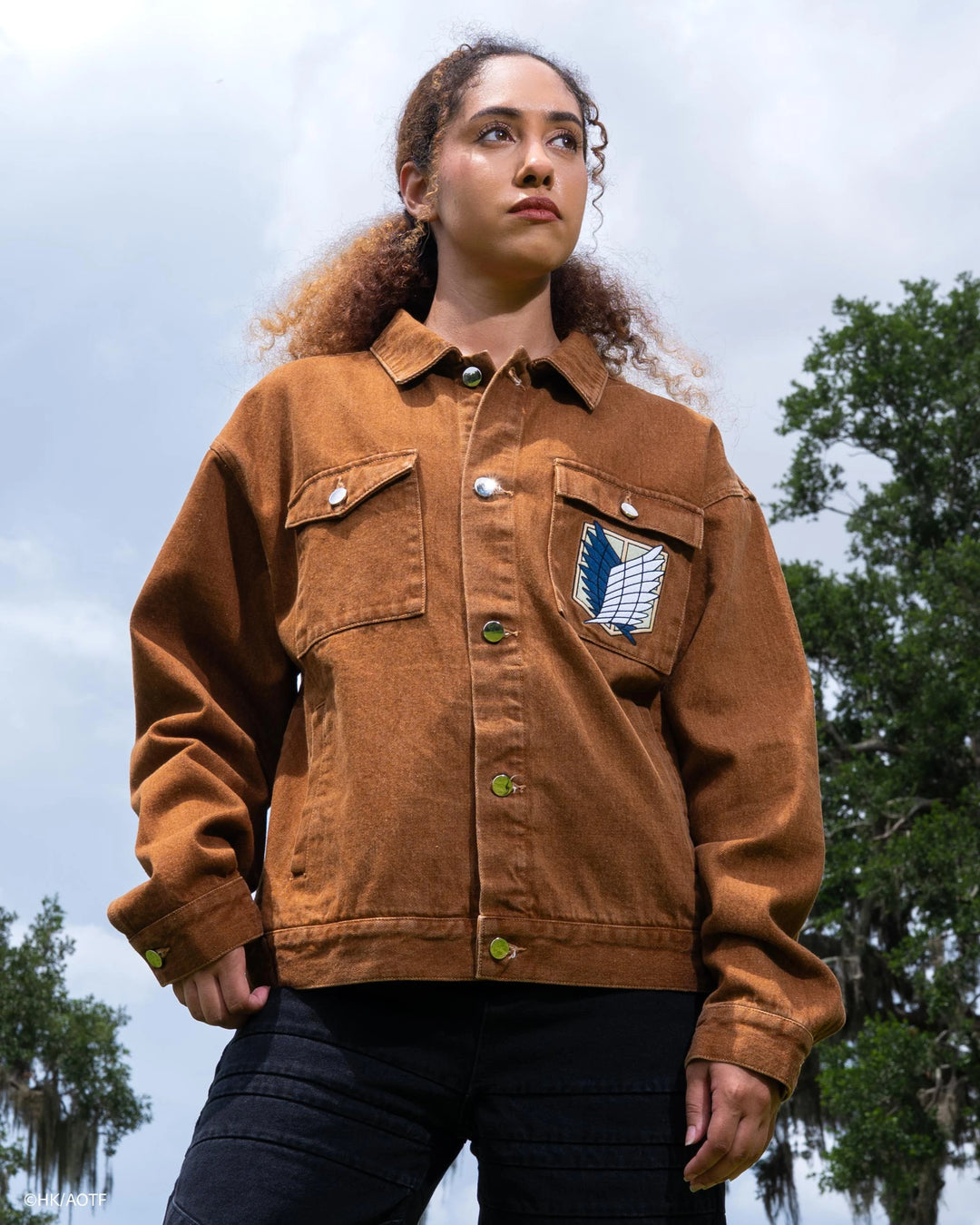 Scouts Cropped Denim Jacket