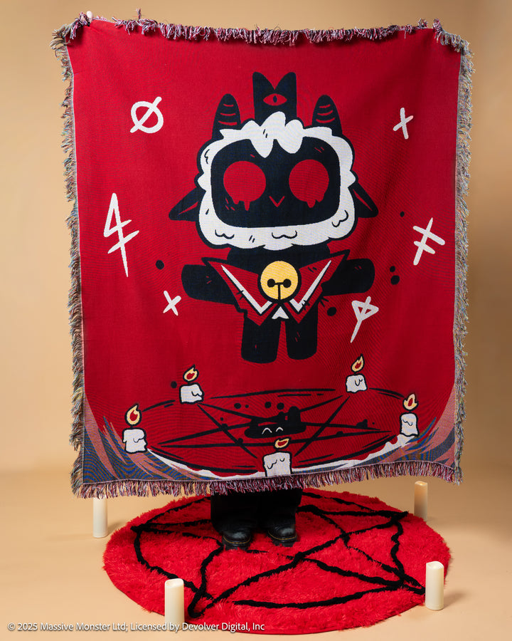 Cult of the Lamb Tapestry Blanket