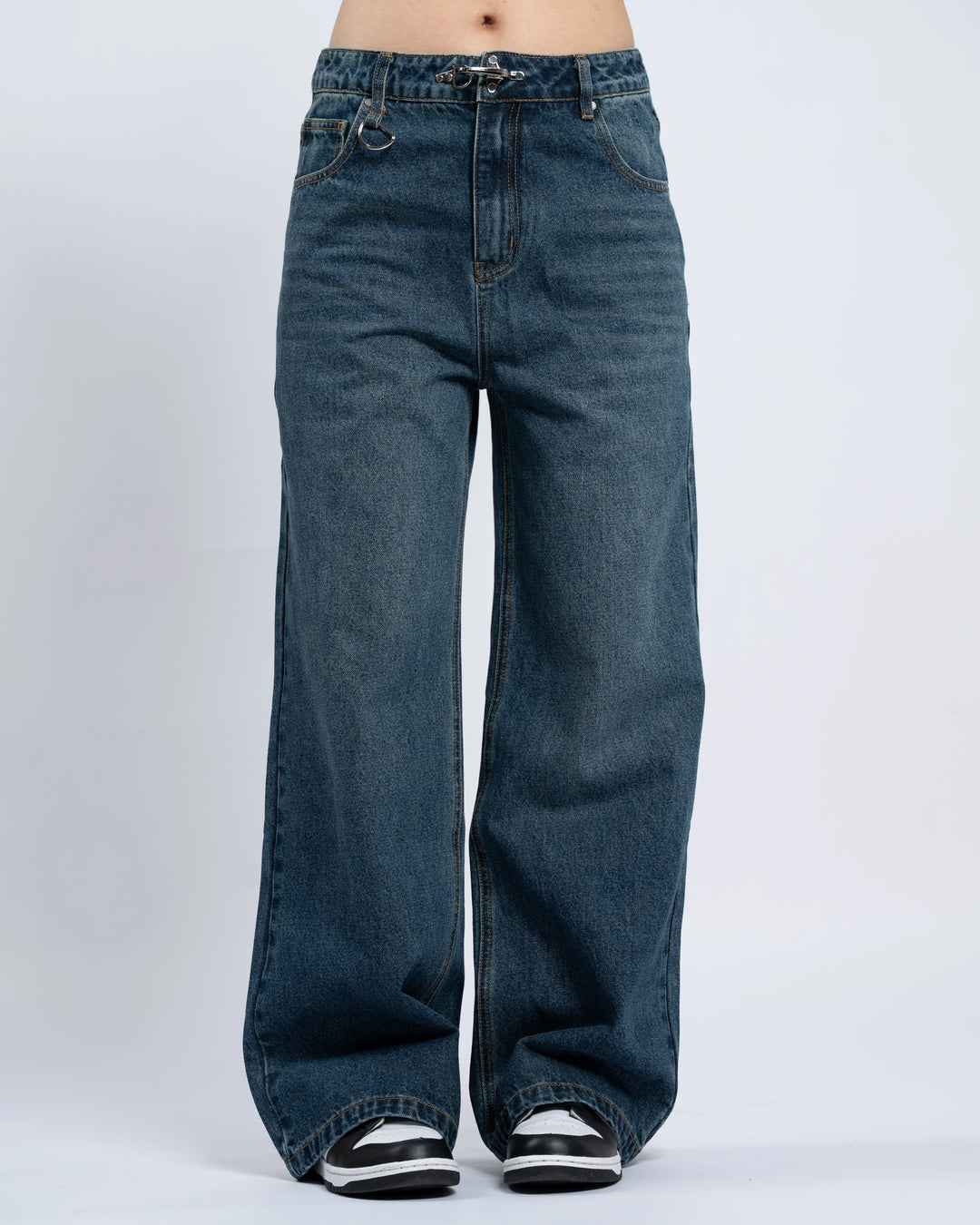 Blue Baggy Jeans