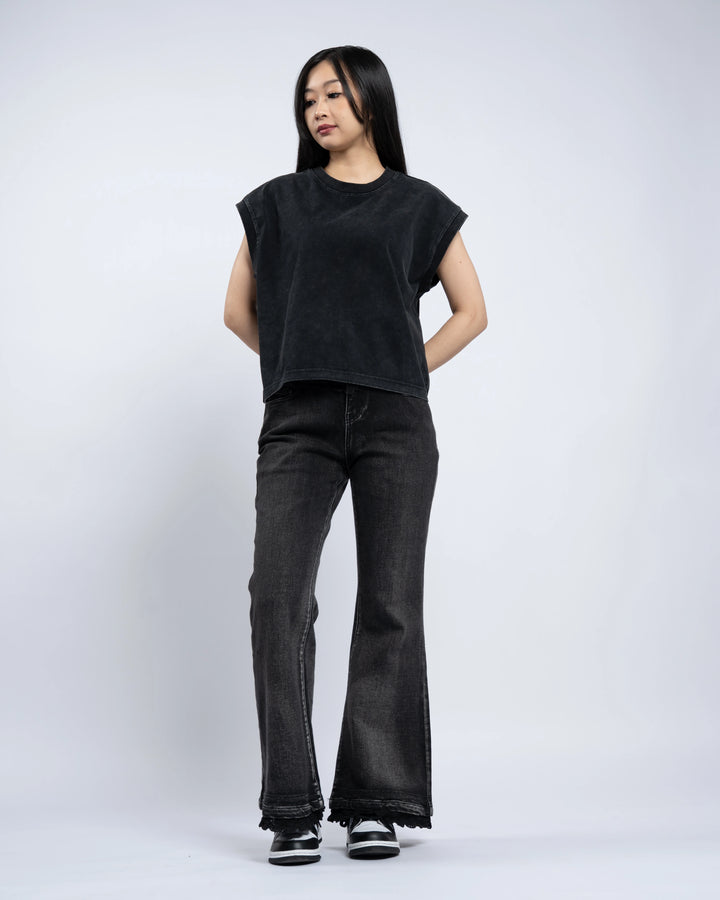 Black Washed Tank