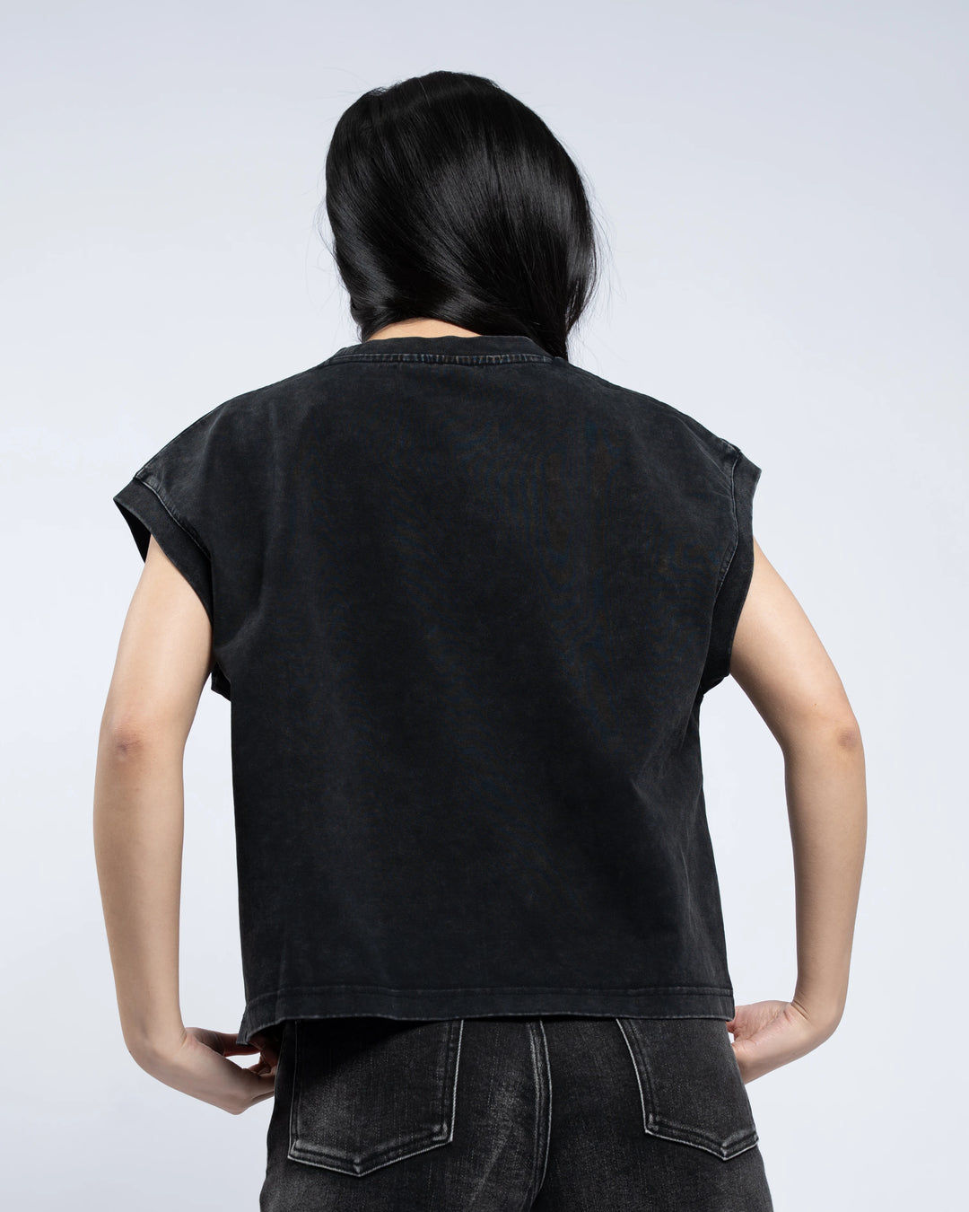 Black Washed Tank