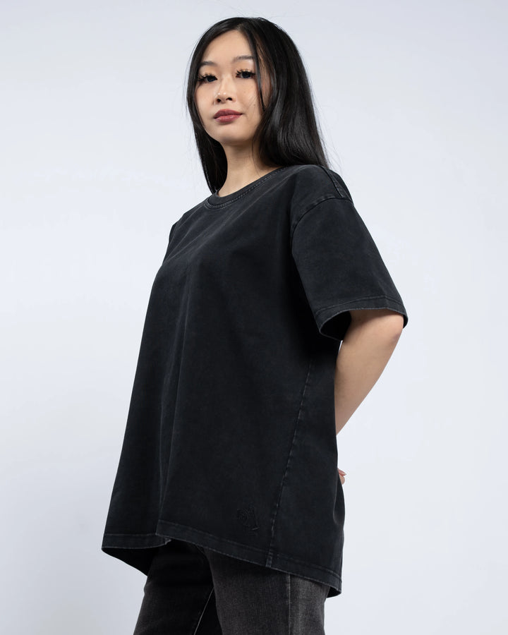 Black Washed Tee