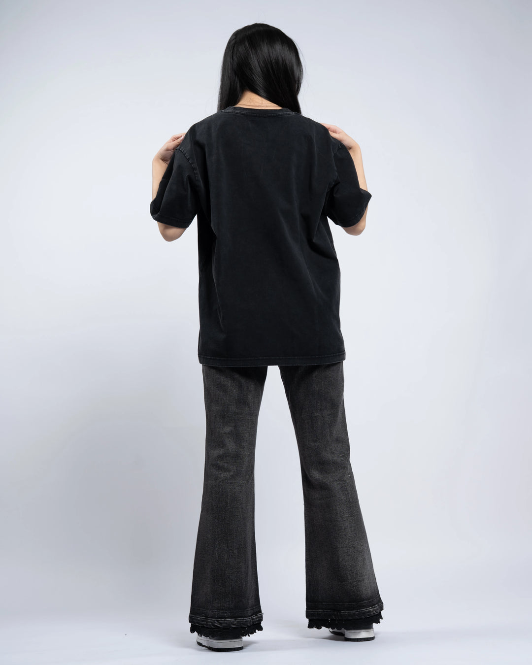 Black Washed Tee