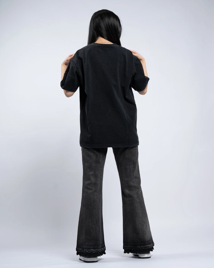 Black Washed Tee
