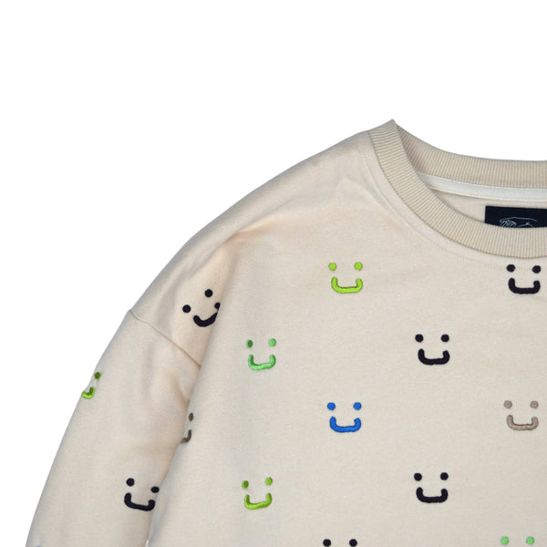 Beige Stupid Hands Sweater