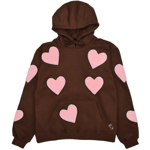 Brown Lovecore Hoodie