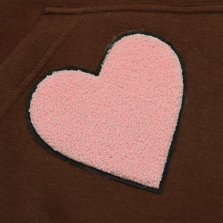 Brown Lovecore Hoodie