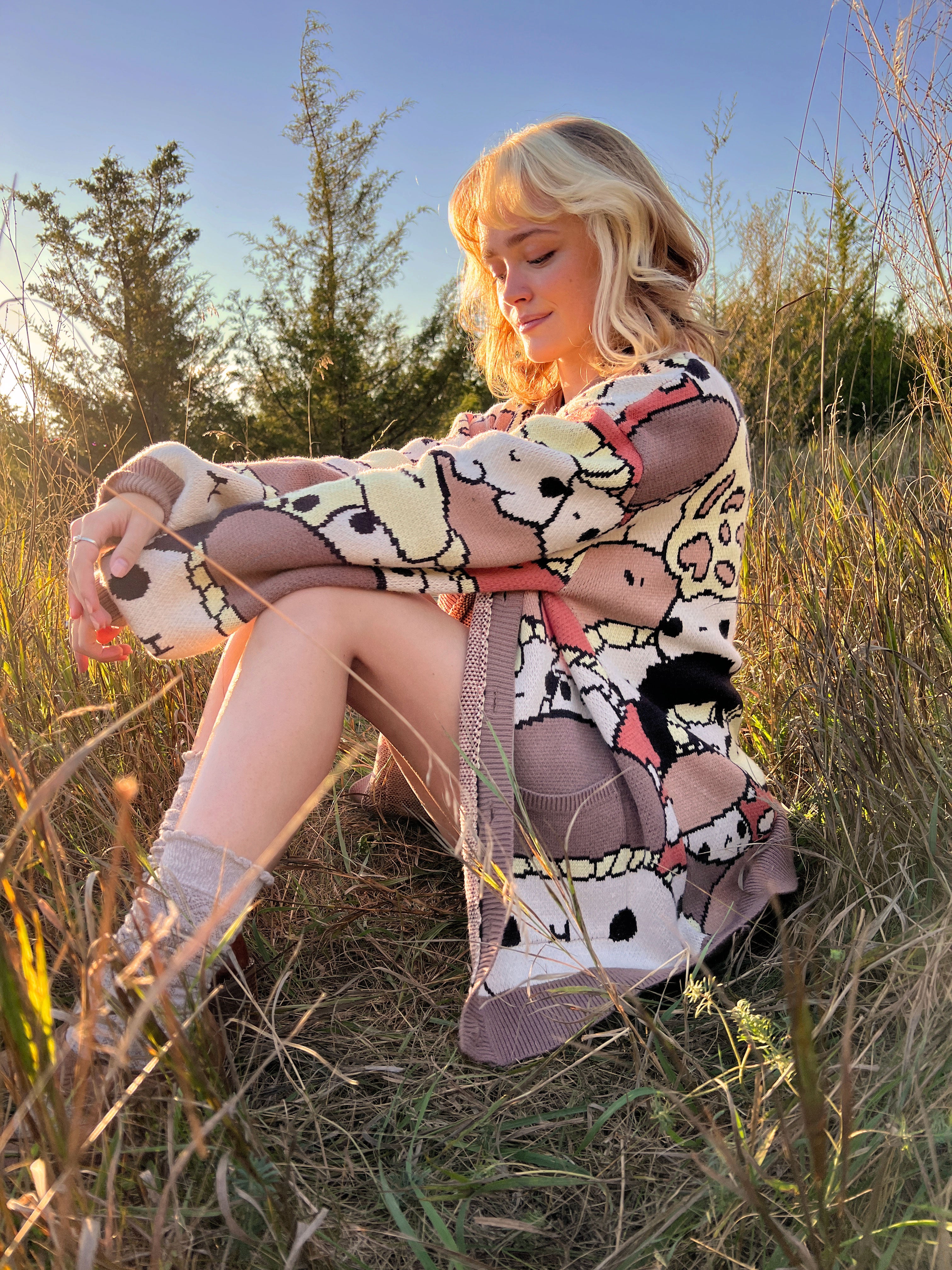 More Mushling Cardigan – Steady Hands