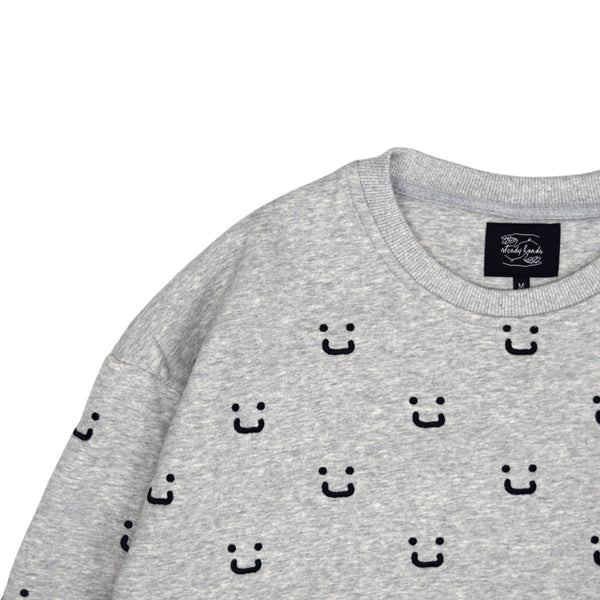 Grey Stupid Hands Sweater