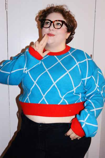 Tetraphobia Cropped Sweater