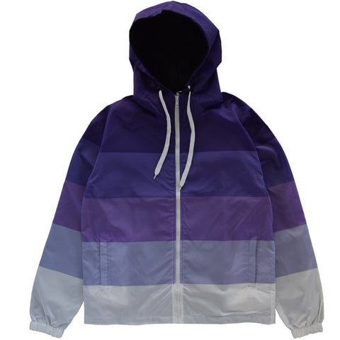 Purple Gradient Windbreaker