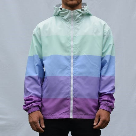 Vaporwave Gradient Windbreaker